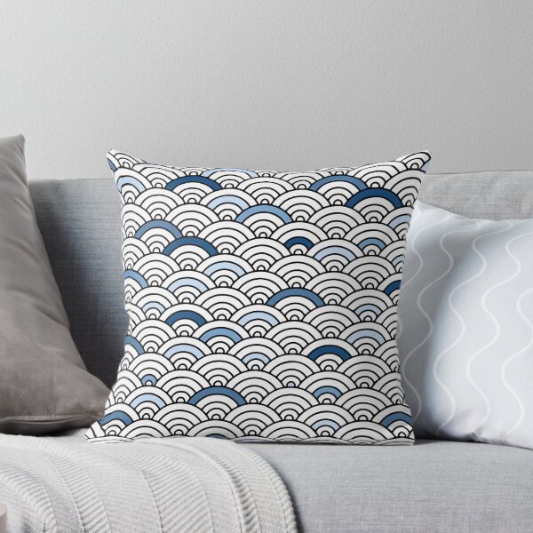 Item preview, SEIGAIHA BLUE PATTERN designed and sold by designxtravel.