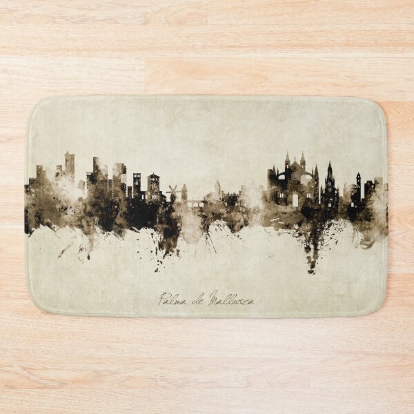 Item preview, Palma de Mallorca Spain Skyline designed and sold by ArtPrints.