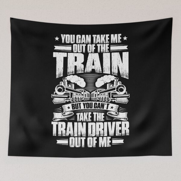 Item preview, Train Driver Railroad Engineer Locomotive Engineer designed and sold by Krautshirts.