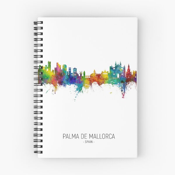 Artikelvorschau, Palma de Mallorca Spain Skyline entworfen und verkauft von ArtPrints.