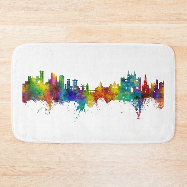 Item preview, Palma de Mallorca Spain Skyline designed and sold by ArtPrints.