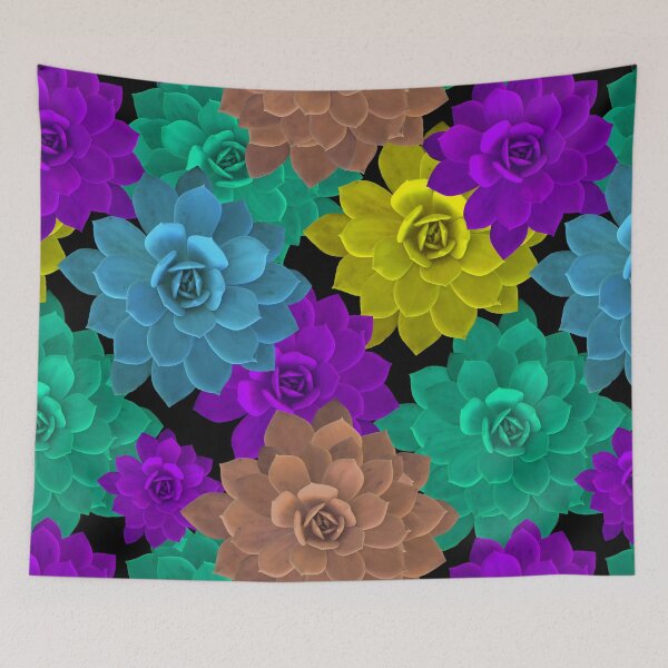 Item preview, Big Bright Juicy Succulents designed and sold by LADYGOODMOOD.