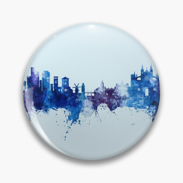 Item preview, Palma de Mallorca Spain Skyline designed and sold by ArtPrints.