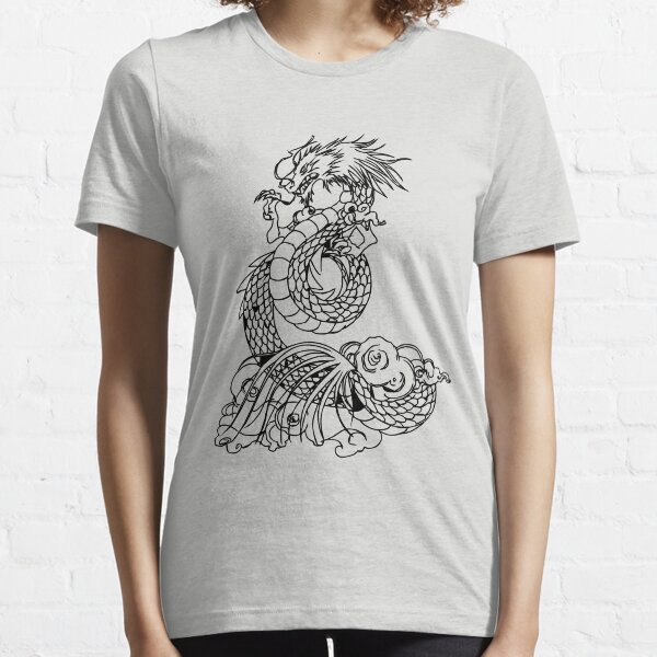 Dragón de Shiryu Camiseta esencial