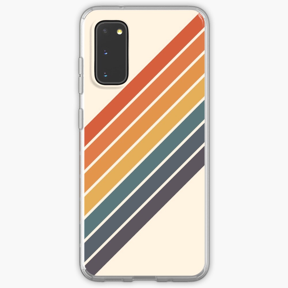 Arida - 70s Style Minimal Retro Stripes Case & Skin for Samsung Galaxy