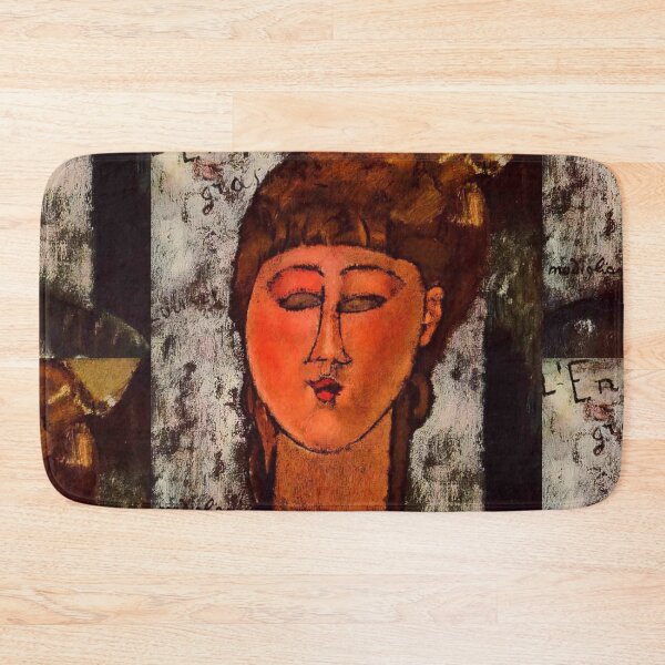 Item preview,  Vintage Portrait painting by  Amedeo Modigliani (Italian, Livorno 1884–1920 Paris) designed and sold by Vintage Designs +.