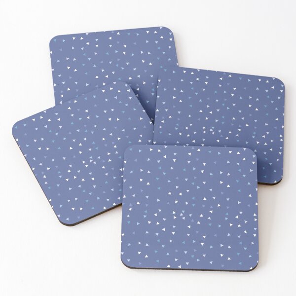 Item preview, Blue Triangle Pattern designed and sold by PrettySimple Graphic Design.