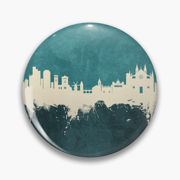 Item preview, Palma de Mallorca Spain Skyline designed and sold by ArtPrints.