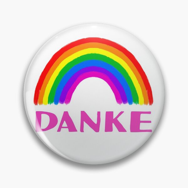 Item preview, DANKE Regenbogen Schlüsselarbeiter | Thank You Rainbow Support Keyworkers designed and sold by MagicBoutique.
