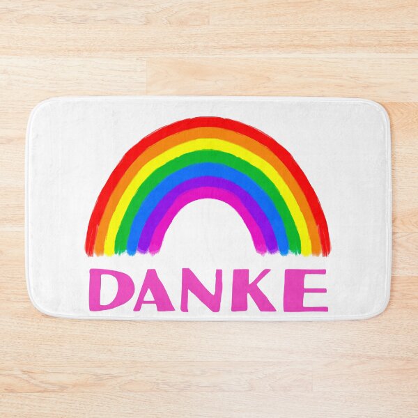 Item preview, DANKE Regenbogen Schlüsselarbeiter | Thank You Rainbow Support Keyworkers designed and sold by MagicBoutique.