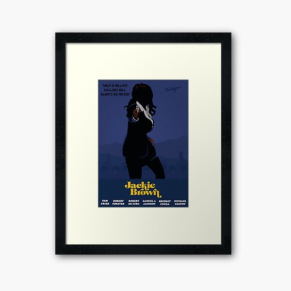 Aperçu de l'œuvre Affiche de connexion originale Jackie Brown créée et vendue par Memewell.