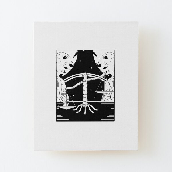 Annihilation of Pain - Midnight Gospel (Episode 5) Wood Mounted Print