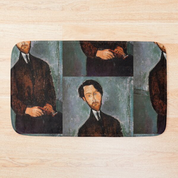 Item preview, Vintage Portrait painting by  Amedeo Modigliani (Italian, Livorno 1884–1920 Paris) designed and sold by Vintage Designs +.
