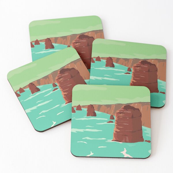 Item preview, The Twelve Apostles WPA Retro Style designed and sold by patrimonio.