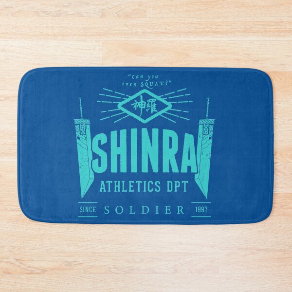 Item preview, SHINRA Athletics - Soldier. Final Fantasy 7 VII Fitness Gym Design (Mako Colours) designed and sold by Be More Shonen |  Chris Minney.