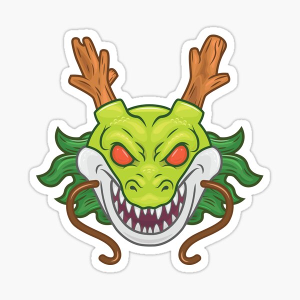 Shenron Dragon Stickers Redbubble