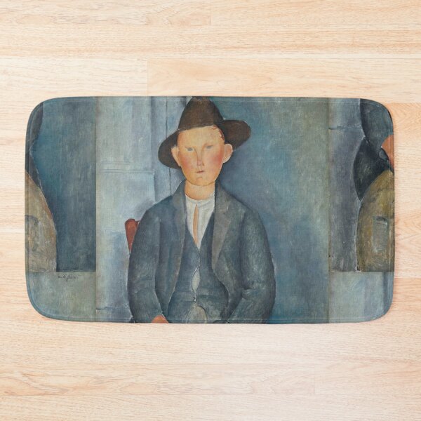 Item preview, Vintage Portrait painting by  Amedeo Modigliani (Italian, Livorno 1884–1920 Paris) designed and sold by Vintage Designs +.