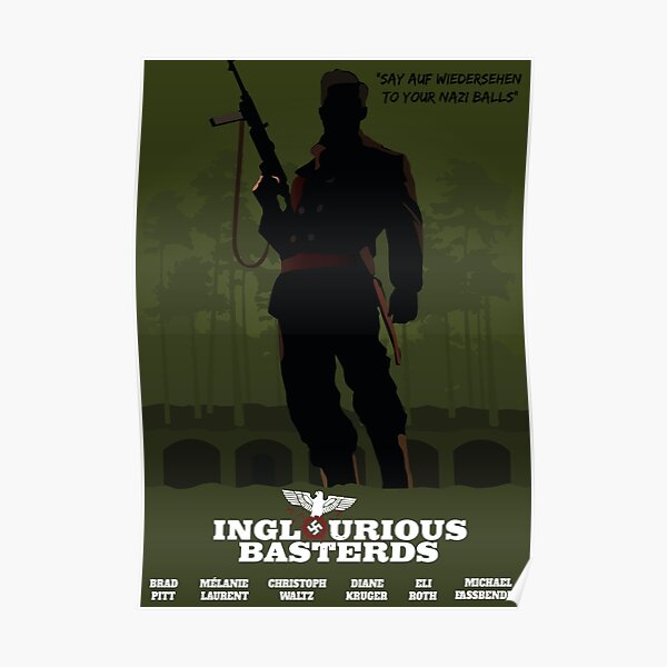 Inglourious Basterds Original Connecting Poster Poster