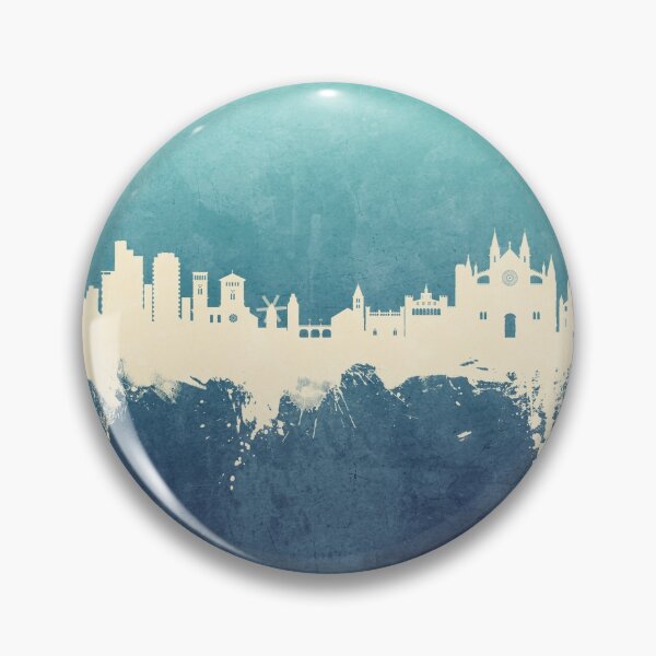 Item preview, Palma de Mallorca Spain Skyline designed and sold by ArtPrints.