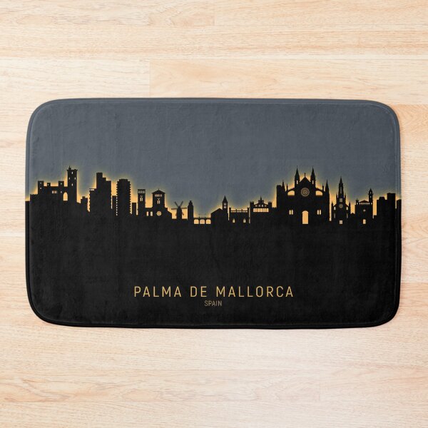 Item preview, Palma de Mallorca Spain Skyline designed and sold by ArtPrints.