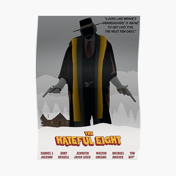 The Hateful Eight Original Connecting Poster Poster