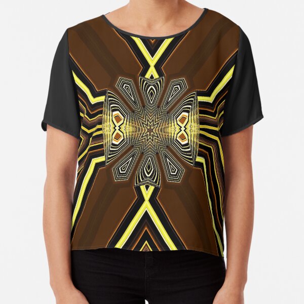Mr. Golden X Chiffon Top