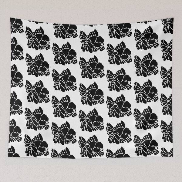 Item preview, Oranda Full Black Goldfish Logo 17 C designed and sold by Nosnah.