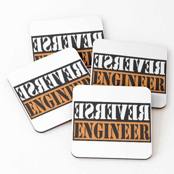 Item preview, Reverse Engineer white - orange designed and sold by clubtee.