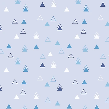Artwork thumbnail, Blue Triangle Pattern 2 by PrettySimple Graphic Design