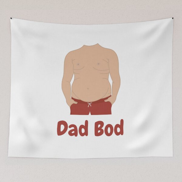 Item preview, Dad Bod designed and sold by Radradrad.