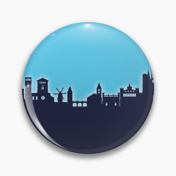 Item preview, Palma de Mallorca Spain Skyline designed and sold by ArtPrints.