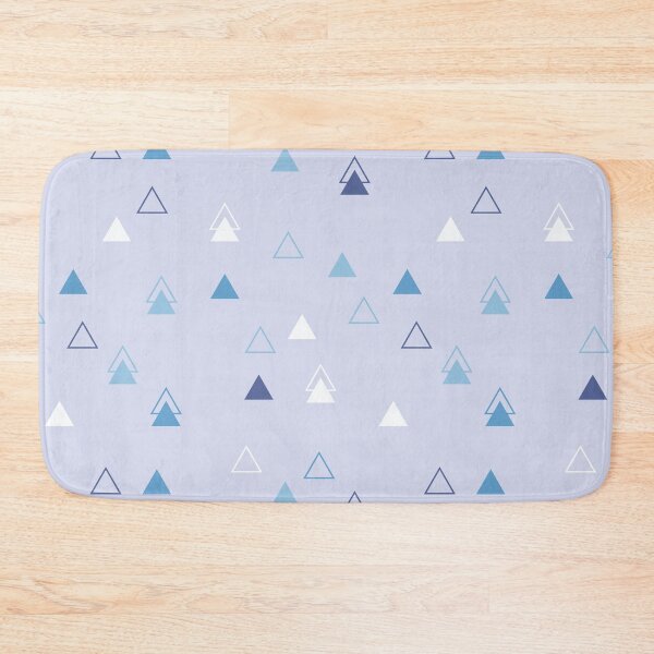 Item preview, Blue Triangle Pattern 2 designed and sold by PrettySimple Graphic Design.