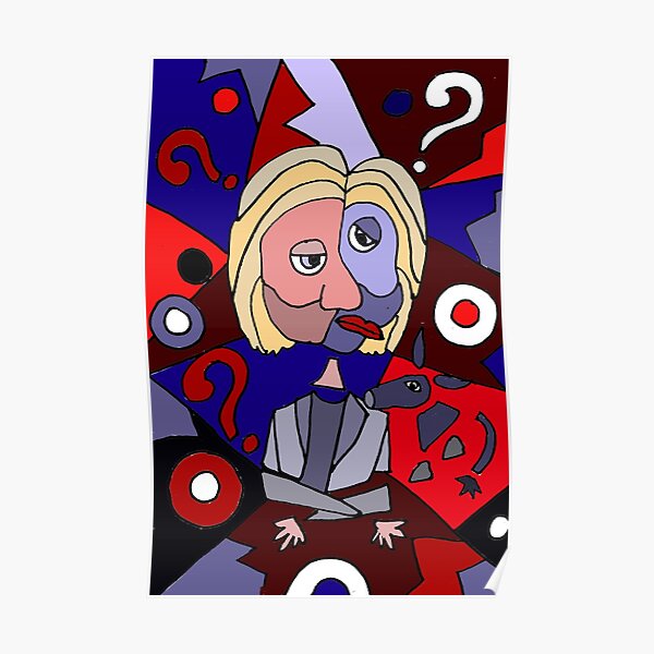 Lustige Coole Hillary Clinton Als Teufel Karikatur Poster Von Naturesfancy Redbubble