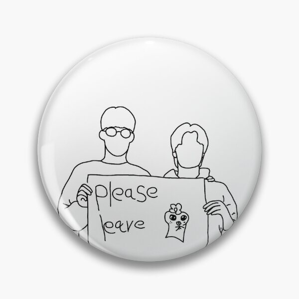 ATEEZ Yunho & San please leave meme Pin
