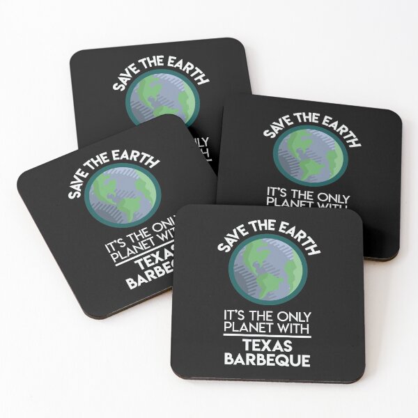 Item preview, Save Earth   Only Planet With Texas BBQ Fun Food Earth Day designed and sold by Orange Pieces.