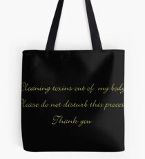 Toxins Tote Bag