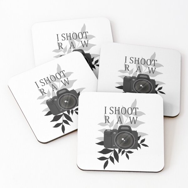 Item preview, I Shoot Raw- BLACK designed and sold by Yesido.