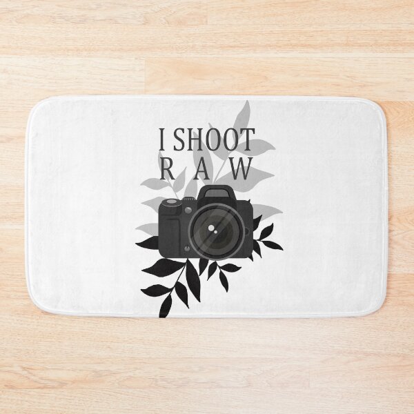 Item preview, I Shoot Raw- BLACK designed and sold by Yesido.