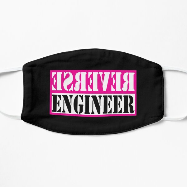 Reverse Engineer Pink on black Mask