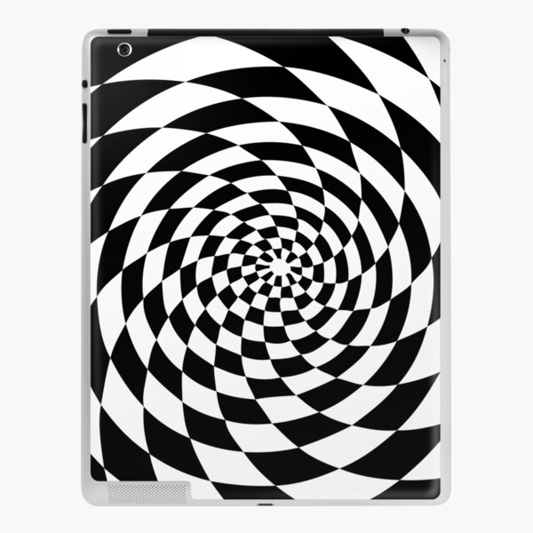 Moving optical illusion black and white Composition notebook | diary |  journal | 8.5 x 11 | 100 pages of lined paper| schoolbook