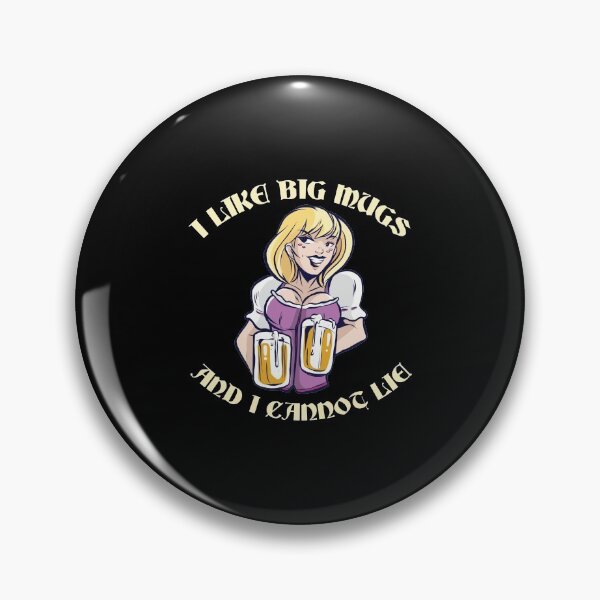 Artikelvorschau, I Like Big Mugs I Cannot Lie Beer Drinking Gift entworfen und verkauft von haselshirt.