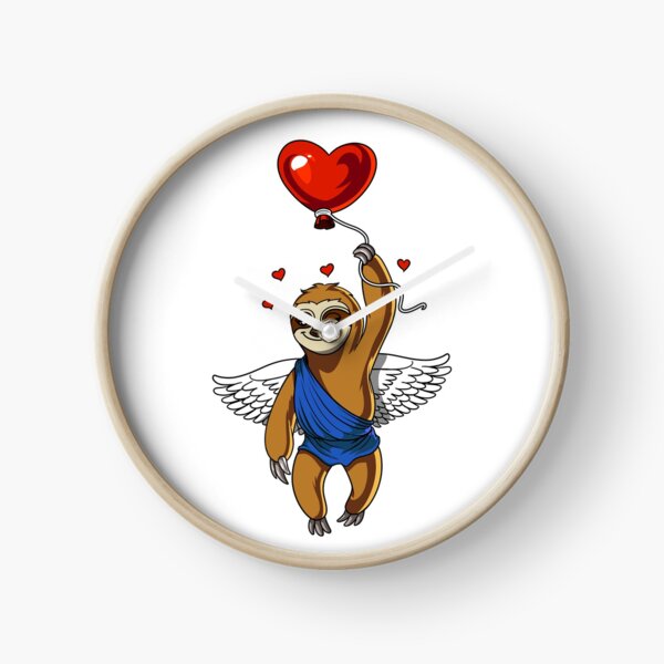 Item preview, Cute Sloth Heart Balloon designed and sold by underheaven.