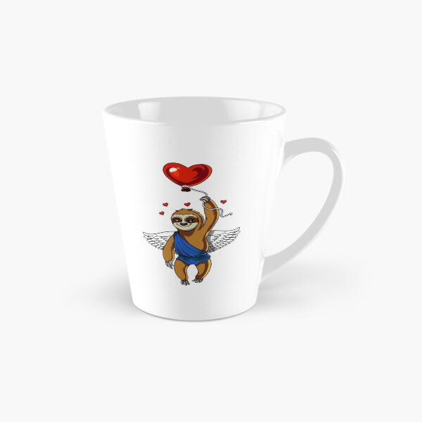 Item preview, Cute Sloth Heart Balloon designed and sold by underheaven.