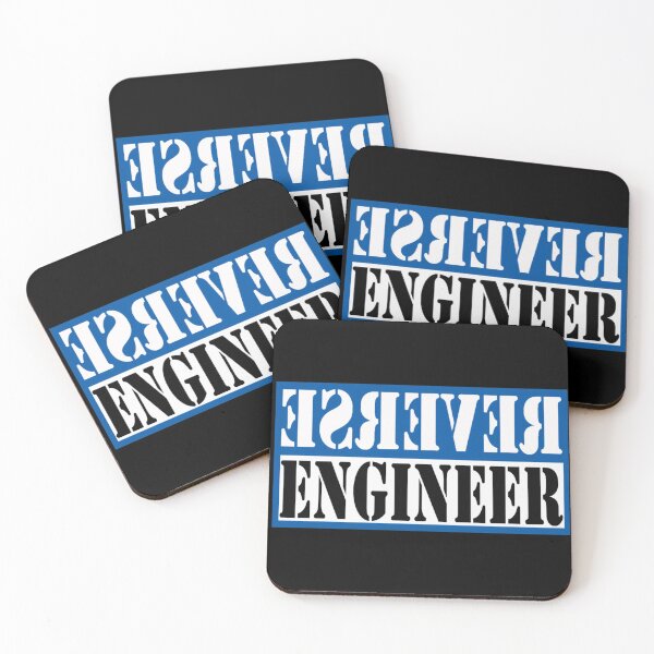 Item preview, Reverse Engineer Blue on black designed and sold by clubtee.