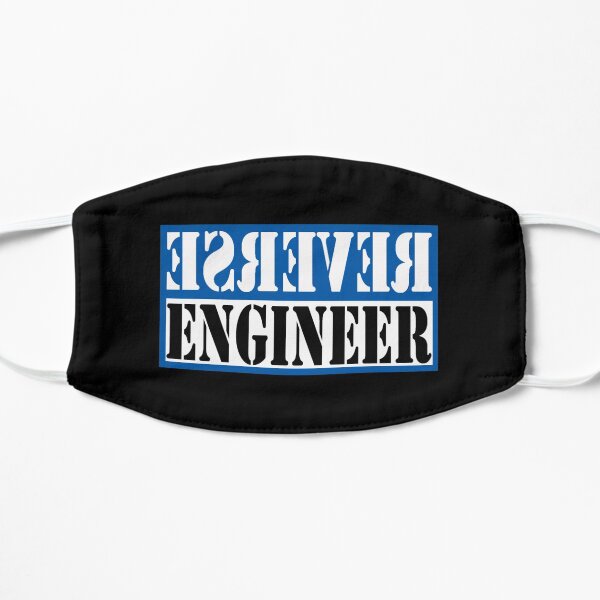 Reverse Engineer Blue on black Mask