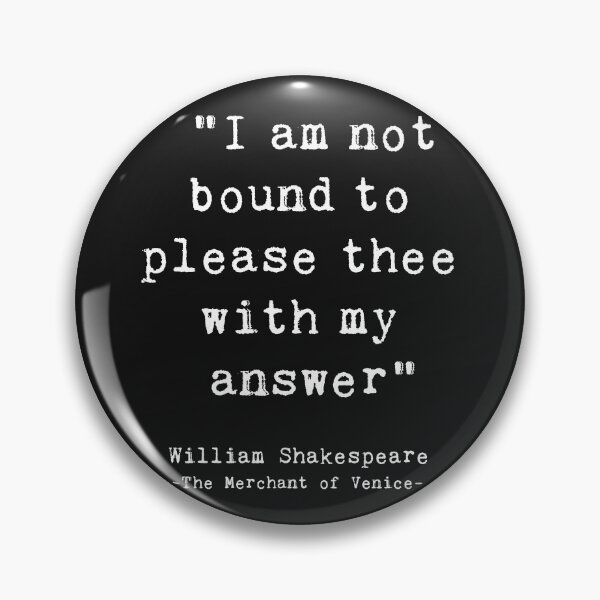 Item preview, Shakespeare Quote Merchant of Venice designed and sold by artsandsoul.