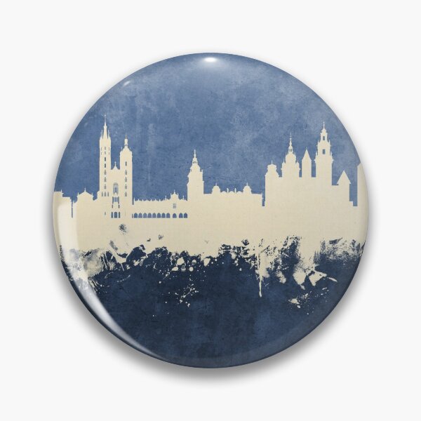 Item preview, Krakow Poland Skyline designed and sold by ArtPrints.