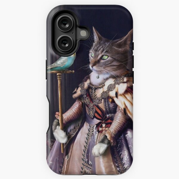 Item preview, Cat and Budgie Portrait -  Big Cat and Cyril designed and sold by carpo17.