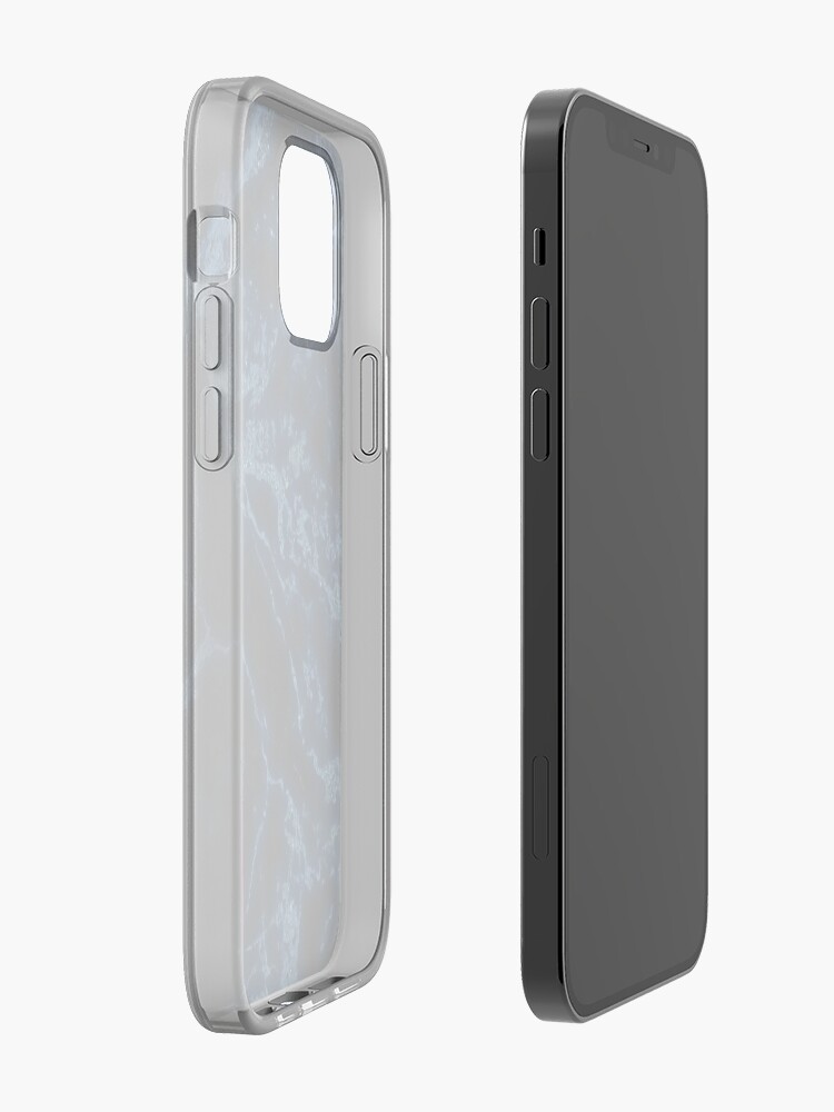 Alternate view of Classic Night Blue Marble with Glitter iPhone Case & Cover