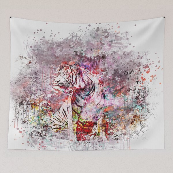 Item preview, Artsy Tiger Art designed and sold by artsandsoul.